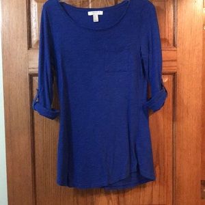 Royal blue top from Forever 21